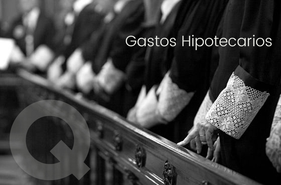 Tribunal Supremo reparto de gastos hipotecarios